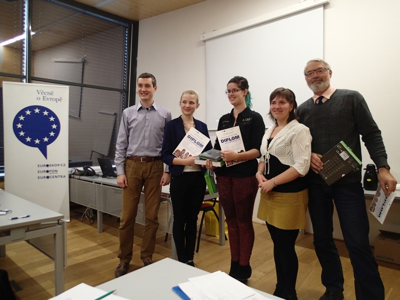 Vyhlášení výsledků - jsme druzí